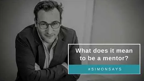 What does it mean to be a mentor?