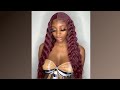 Closure Quick Weave | How to Crimp Hair | 99J West Kiss Hair ❤️