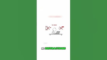 10 MINUTE PRODUCTIVITY Hack Skyrocket Your Focus Now! #shorts