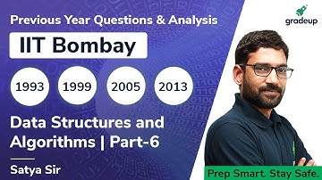 Data Structures and Algorithms | Previous Year Questions & Analysis (CSE) | GATE 2021 | Part 6