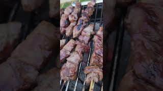 Lamb Satay Wsweet Tamarind Sauce