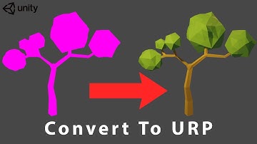 Unity 2021 - Convert Materials to URP