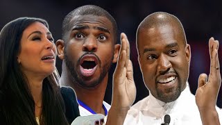 Kanye West says he caught Phoenix Suns guard Chris Paul CHEATING on his wife with Kim Kardashian!