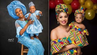 Trending Mummy and Daughter, Son Matching Outfits.