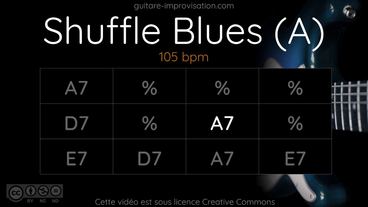 Blues Shuffle in A