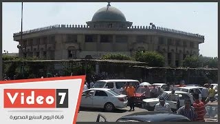 بالفيديو.. قوات الأمن تتمركز بمحيط مسجد السلام بمدينة نصر لمنع تجمع الإخوان
