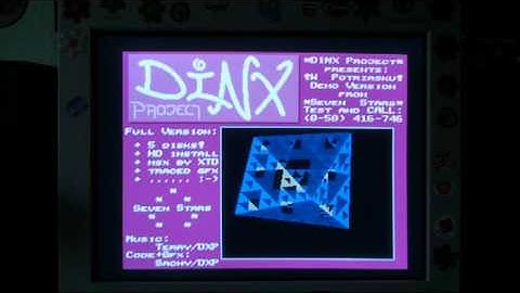 Amiga Intro - Pubtro / Dinx Project