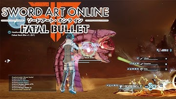 Sword Art Online Fatal Bullet - Defeat Neck Biter(Unique Enemy Quest)