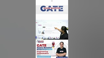 GATE Score Booster - GATE 2024 | Engineering Mathematics by Priyanka Sharma Ma