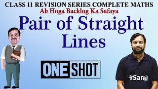 Pair of Straight Lines Class 11 Maths One Shot Revision for JEE Mains and Advanced level Questions