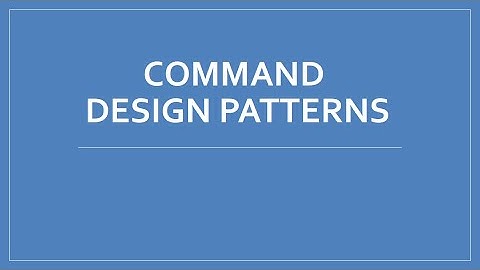 Command Design Pattern With Unreal Engine