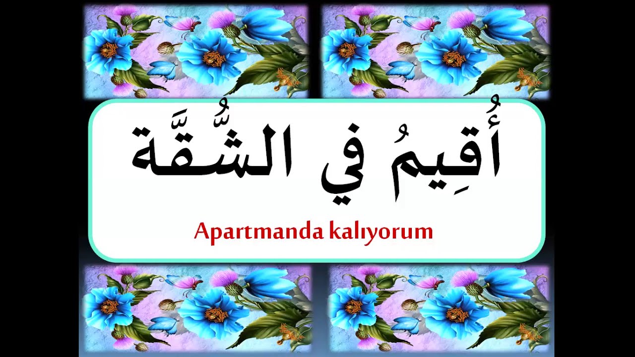 Arapça'da Günlük Hayatta Kullanılan Bazı İfadeler