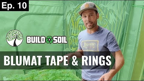 BuildASoil: INSTALLING THE BLUMATS // DRIP RING // BLUSOAK TAPE (Season 7, Episode 10)