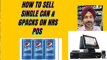 How To Sell Single Can or 6packs On NRS Plus Liquor Store POS System