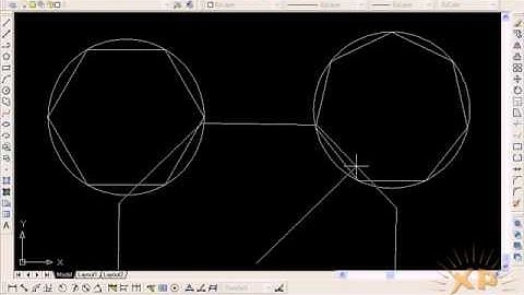 How to Draw Polygon in AutoCAD Urdu Tutorials wWw.xpacademy.com