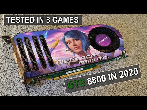 Can the GTS 8800 Still Play Any Games in 2021 | 15 Year Old GPU Put to the Test