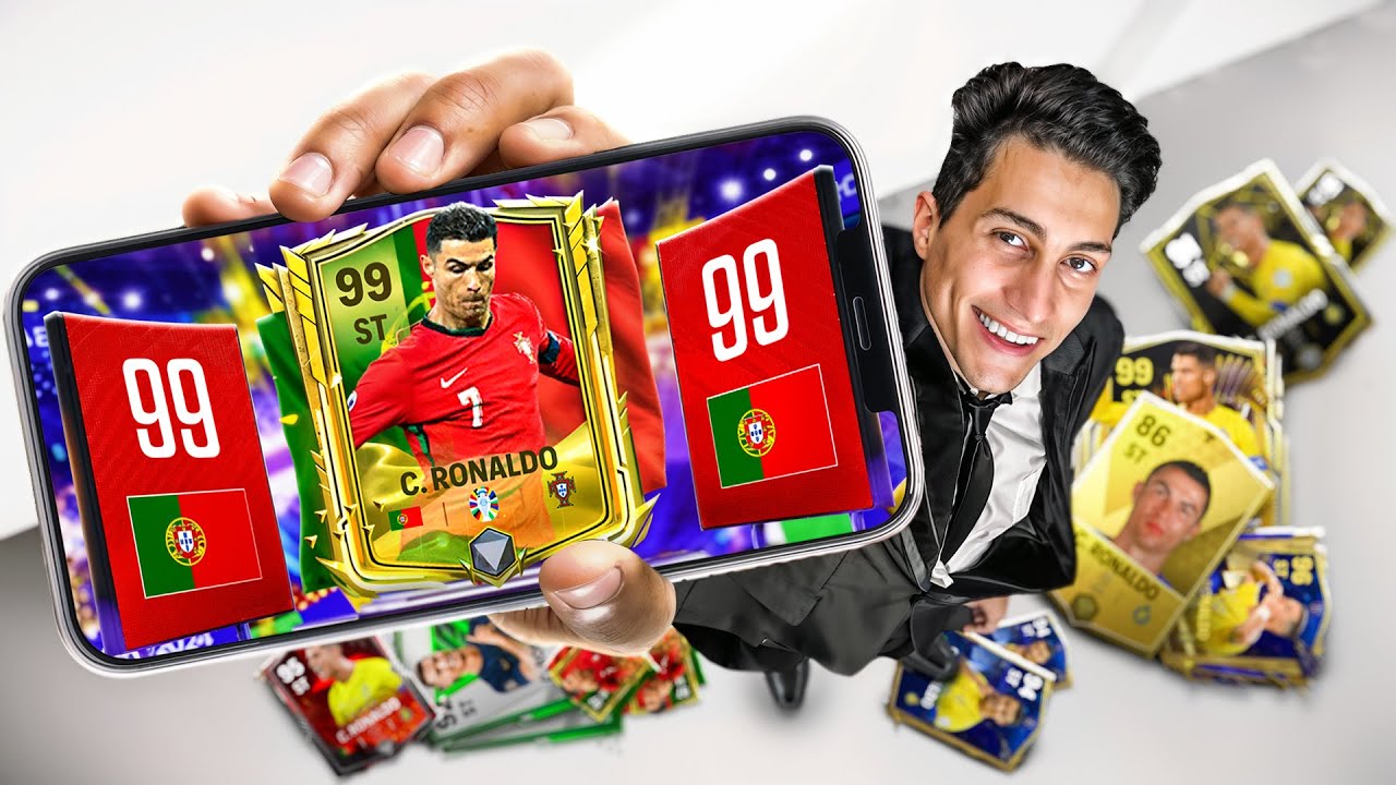 جربت كل بطاقات كريستيانو رونالدو في FC موبايل