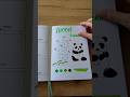 February Bujo - 🐼🐼 theme