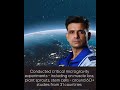 "Fighter pilot & ISS Astronaut- Shubhanshu Shukla 'Shux' journey is the story of a billion dreams.