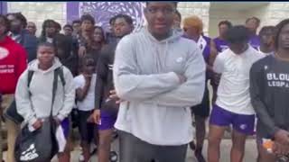 Blount High School football players stand up for embattled coach Josh Harris