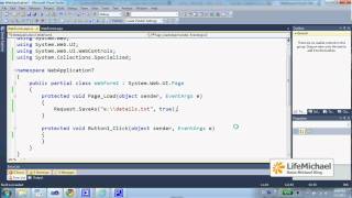 ASP.NET Request.SaveAs Method ASP.NET Request.SaveAs Method