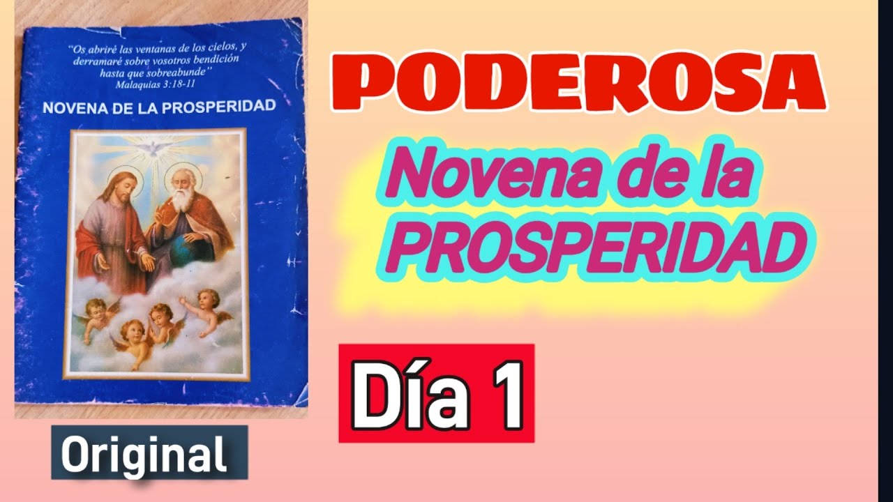 Día 1 Novena de la Prosperidad - YouTube