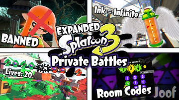 EXPANDED Private Battles in Splatoon 3 & Why We Need Them
