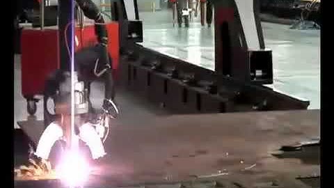 5 axis cnc plasma cutter x y v bevel plasma cutting Hypertherm Plasma Source