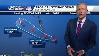 Celebrity 8PM Dorian update Profile