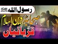    رسول اللہ اور صحابہ کی دین اسلام کے لیے قربانیاں   