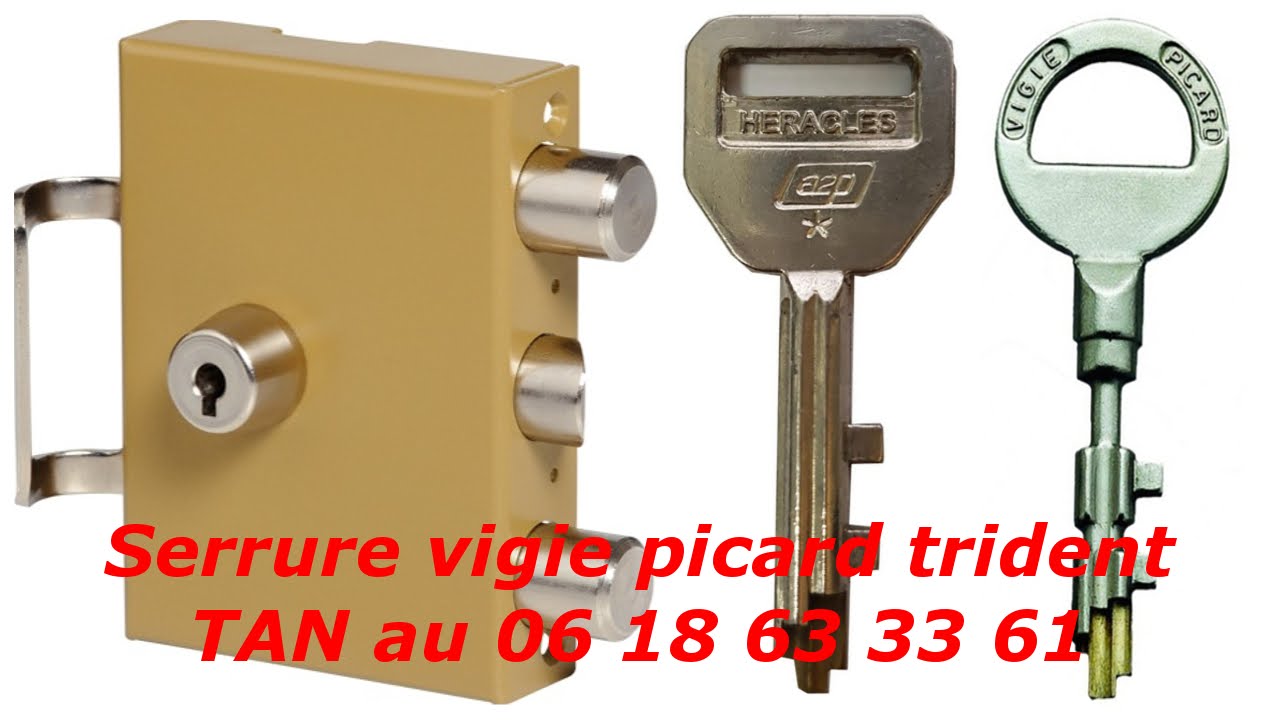 TUTO: Comment changer une serrure Vigie Picard Trident ?