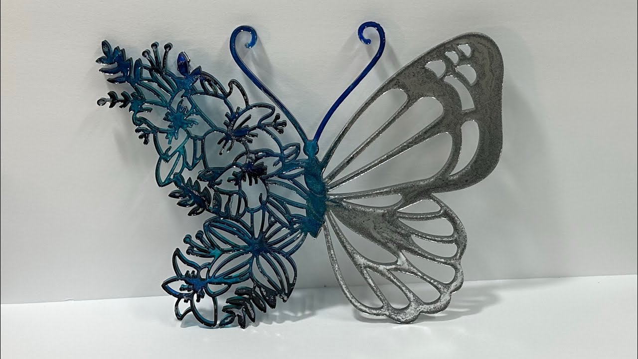 Resin 101 RESIN Butterfly Wall DECORATION, Resin ART, EPOXY RESIN 