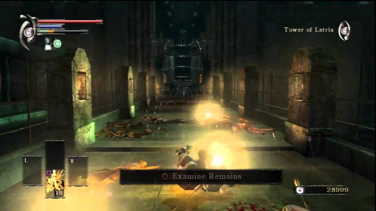 Demon's Souls Trial of the Maiden (Arrow Tower at Latria) YouTube