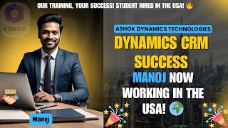 Our Student Secured a Job in the USA with Dynamics CRM Training! 🇺🇸#softwaredeveloperjobs