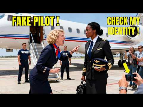 Attendant Rips Badge Off Black Pilot Before 142 Passengers — Unaware She Can Ground Every Flight