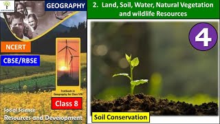 Degradation of  Soil and Conservation Methods - Chapter 2 Class-8 Geography NCERT CBSE Part 4
