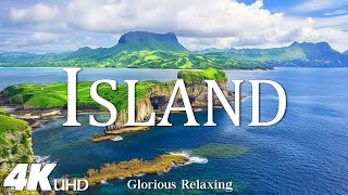 Island 4K  Relaxation Film with Piano Relaxing Music  4K Video Ultra HD