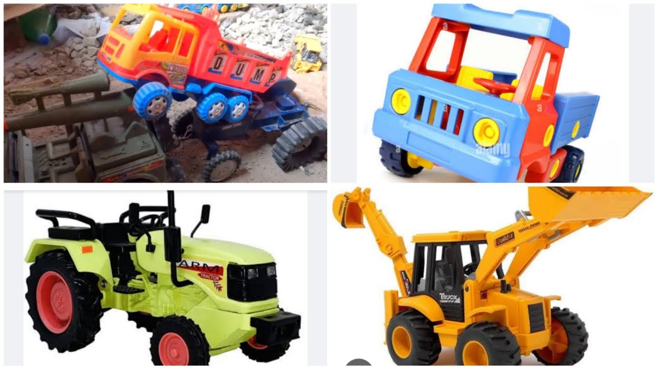 Dumper truck tractor accident videobachhon ka favorite gadi video