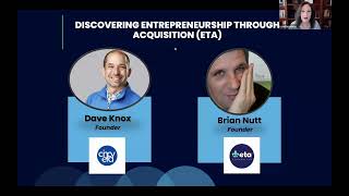 July 2026 - KY Startup Resources Series - Entrepreneurship Through Acquisition (ETA)