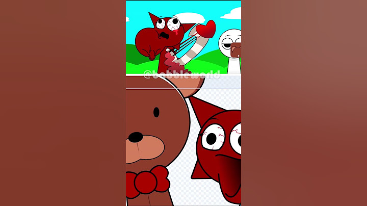 Sprunki Retake Mroona x Wyrum Eater Human, Poor Mr.Bear - Sprunki Sad Love Mod @babbleworld
