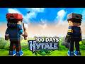I spent 100 days in HYTALE Duos!