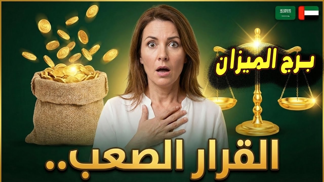 برج الميزان بشارة تهز القلوب وقرار سيغير حياتك للأبد استعدوا 💰🇸🇦 من يوم 16 / 22 يناير 2026