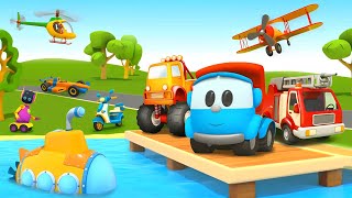 Leo's Car 2 : Puzzle & Cars For Kids(04) | Kids Games | Cartoon Games For Kids | Kids Video screenshot 2