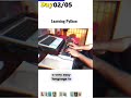 Learning PYTHON | Day 02/05 |