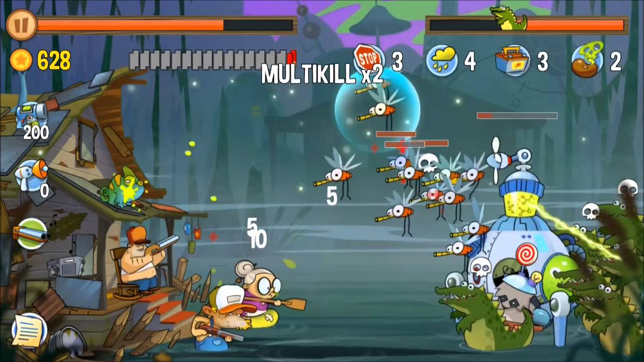 Swamp Attack episode 7 level 24 Evil! final monster