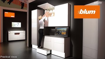 Blum at interzum 2017 - Practical ideas