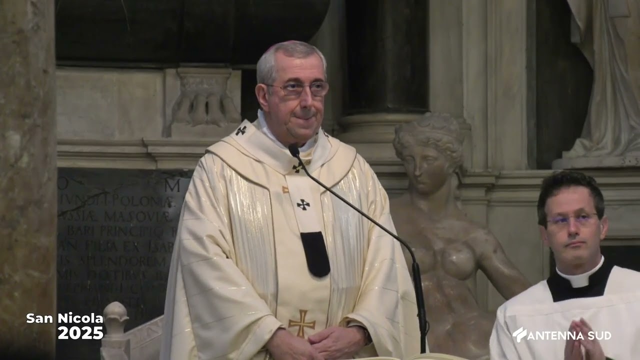 9 MAGGIO 2025 - BARI, MESSA BASILICA SAN NICOLA E PRELIEVO SACRA MANNA