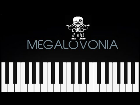 How To Play Megalovonia OST 100 On The Piano (SEMI EASY) (FULL VERSION)