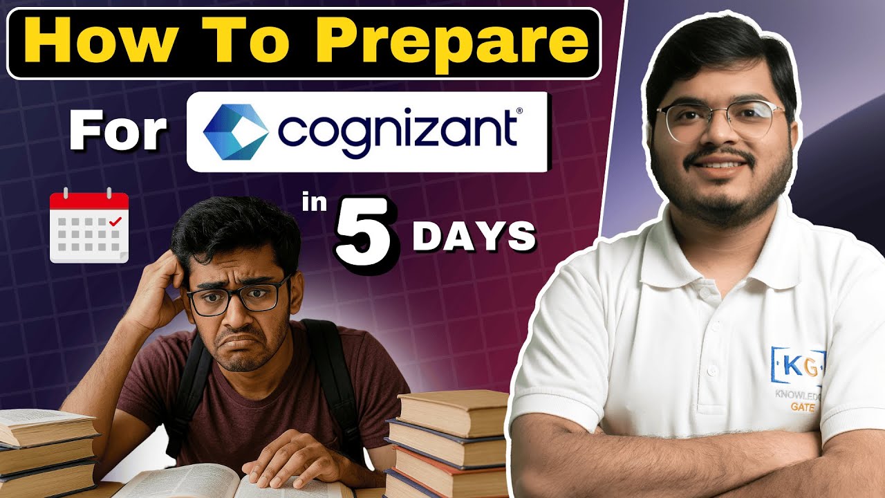 How to Prepare for Cognizant 2025 in 5 Days? | Cognizant Preparation 2025 | Cognizant Exam Pattern