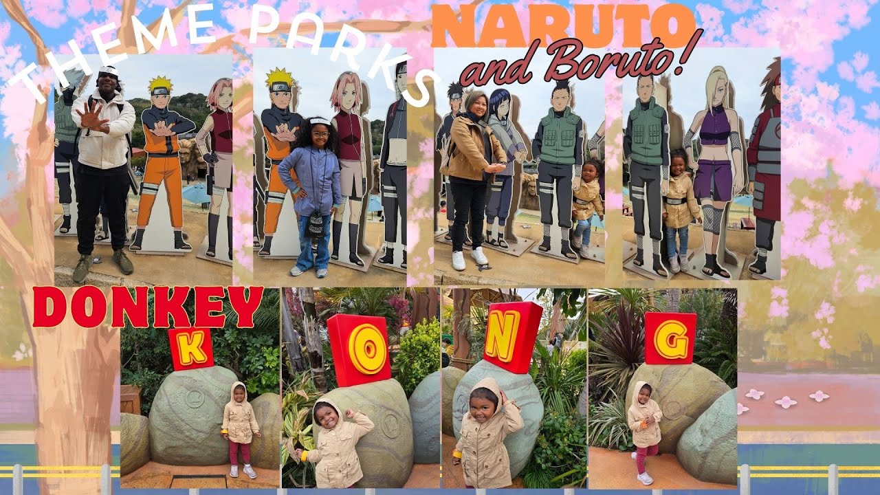Naruto & Boruto Shinobi-Zato / Donkey Kong Country in USJ